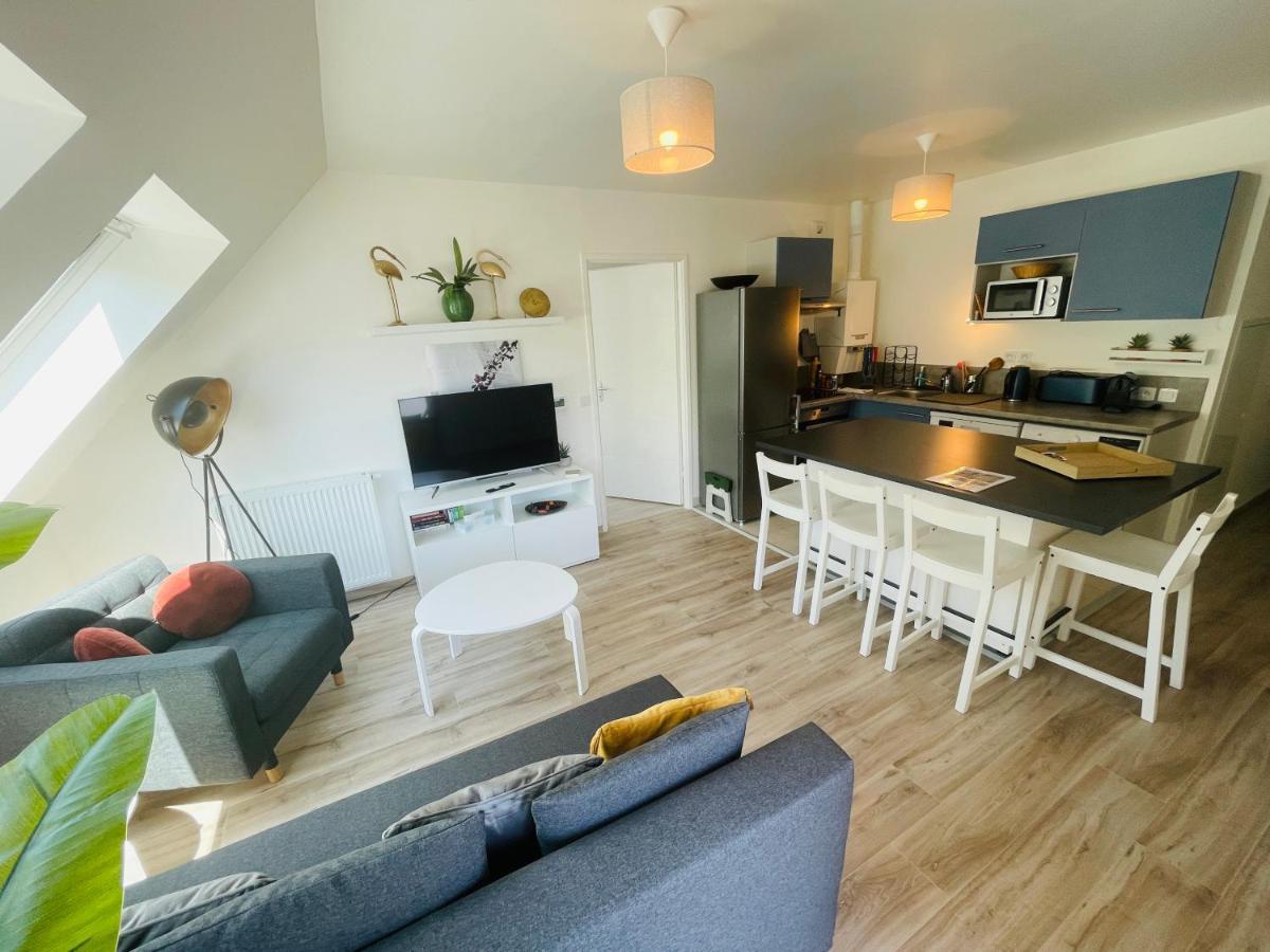 Les 4 Elements - Parking Prive - Apartment Honfleur Exterior photo